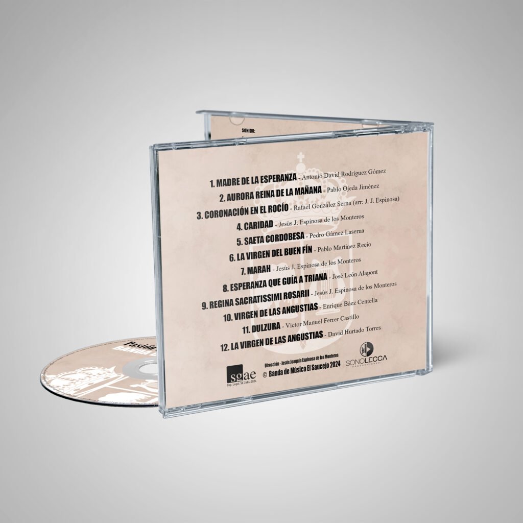 Detalle de la edición de Pasión Irnitana — Banda de Música de El Saucejo
